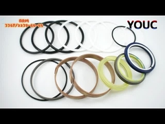 Se trata de un equipo de reparación de piezas de excavadoras.