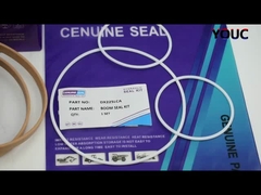 Kit de sellos de la pluma Doosan DX225LCA para la reparación del cilindro hidráulico de la excavadora