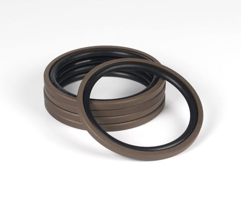 SPGO 95*6.1 Sello de pistón marrón para anillo de polvo resistente al desgaste en cilindros hidráulicos