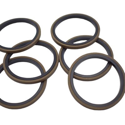 PTFE NBR SPG Sellos de pistón de alta presión Anillos de pistón hidráulicos para talleres de reparación de maquinaria