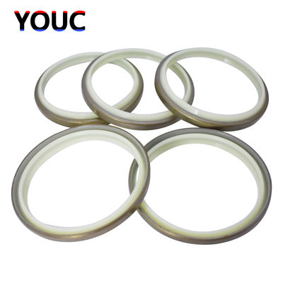 Sello de polvo del cilindro hidráulico DKBI 95 X 109 X 8 mm / 11 mm Acero poliuretano PU