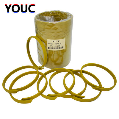 KZT PTFE anillo de sellado de pistón hidráulico para el kit de reparación de cilindros de excavadora con máquina pesada